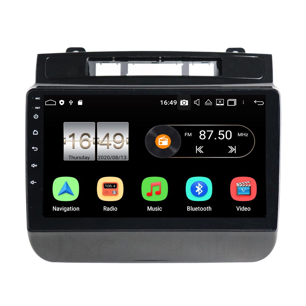 Штатная магнитола Volkswagen Touareg 2011-2016 гг. LeTrun 4813 экран KLD 9  дюймов Android 10 4+64 6 ядер PX6 ++